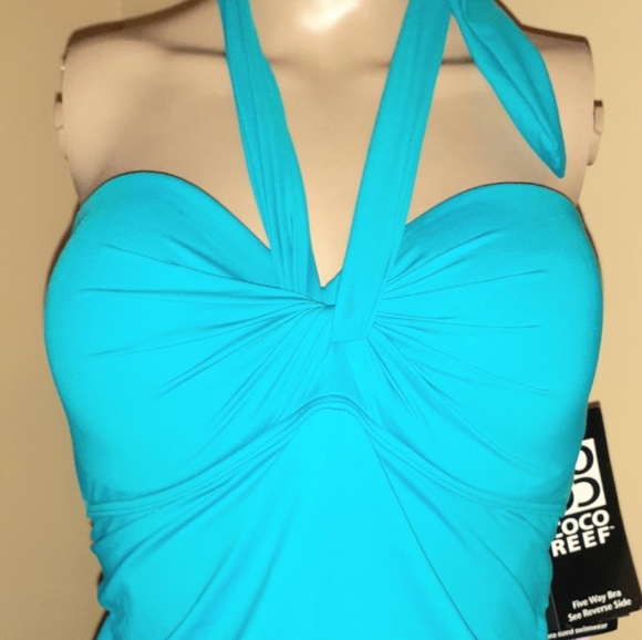 Coco Reef Swim Coco Reef Five Way Bra Tankini Marina 3234d Cup